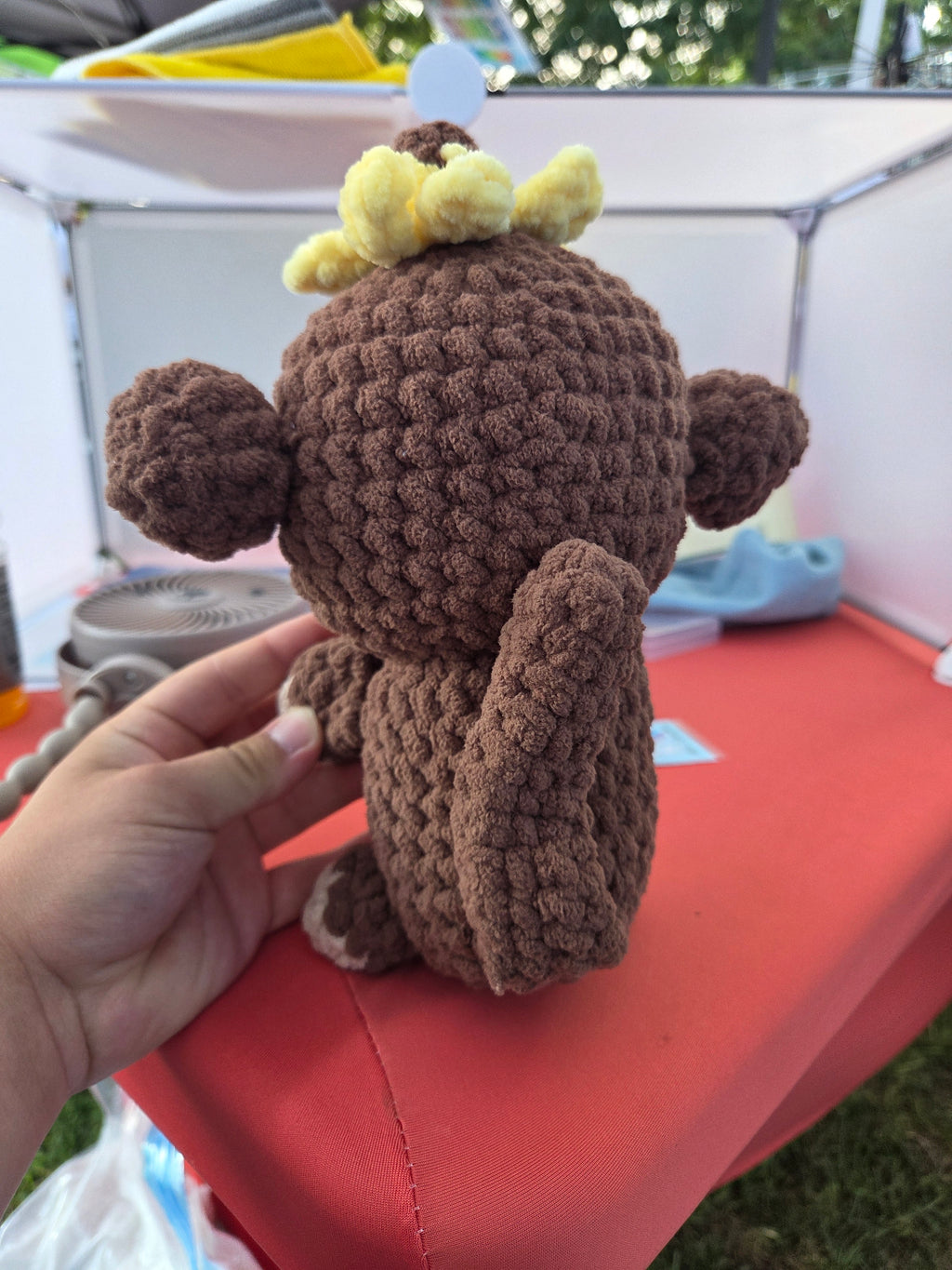 Monkey with banana