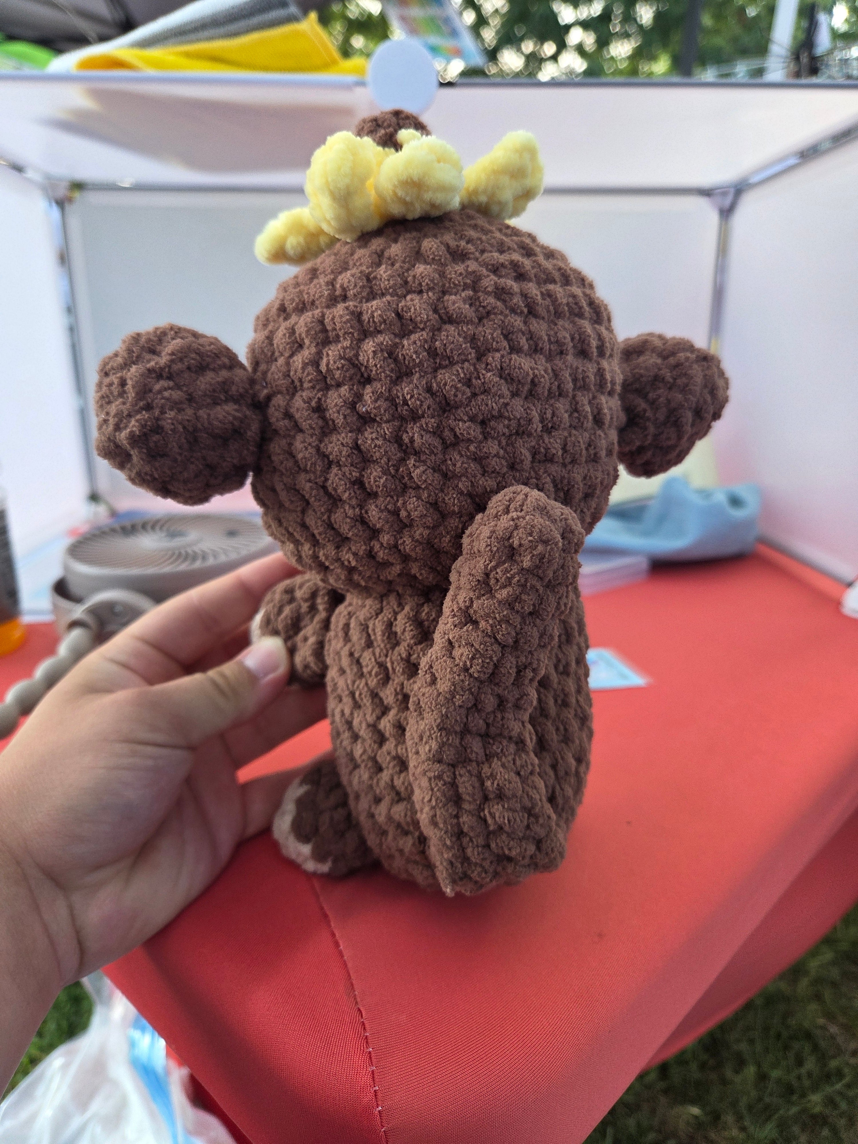 Monkey with banana